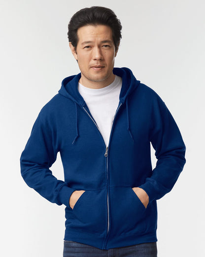 Zip-Up Hoodie - Gildan 18600